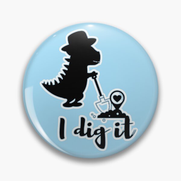 Item preview, I Dig it Dino Silhouette  designed and sold by FamilyCurios.