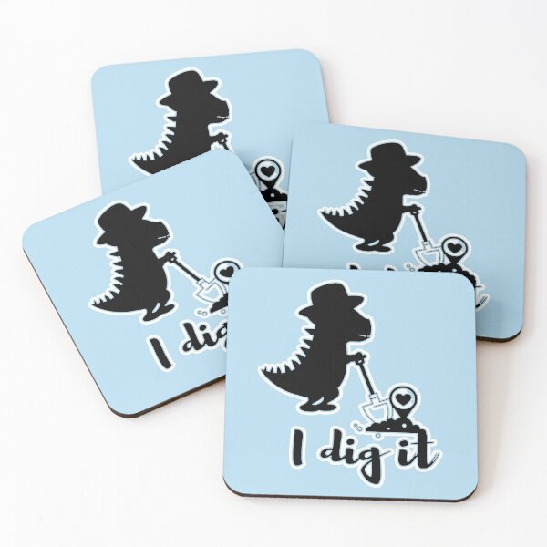 Item preview, I Dig it Dino Silhouette  designed and sold by FamilyCurios.