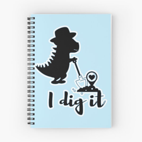 Item preview, I Dig it Dino Silhouette  designed and sold by FamilyCurios.