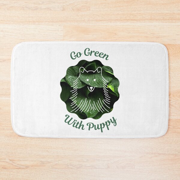 Item preview, Go Green With Puppy designed and sold by kucingmaikan.