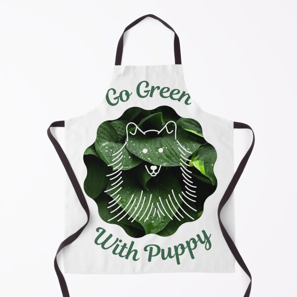 Item preview, Go Green With Puppy designed and sold by kucingmaikan.