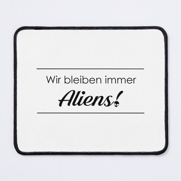 Item preview, We always stay aliens! (Black) designed and sold by eileendiaries.