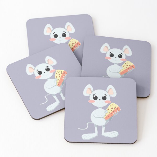 Item preview, CUTE MOUSE WITH CHEESE designed and sold by DroidMonkey.