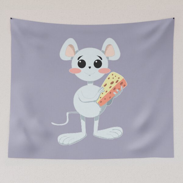 Item preview, LINDO RATÓN CON QUESO designed and sold by DroidMonkey.