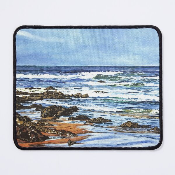 The Beach at Bude Mouse Pad