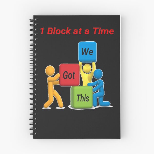 Item preview, 1 Block at a Time designed and sold by AStateofBeing.
