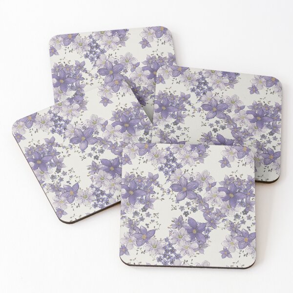 Item preview, Periwinkle Blues (Linen) designed and sold by HildegunStudio.