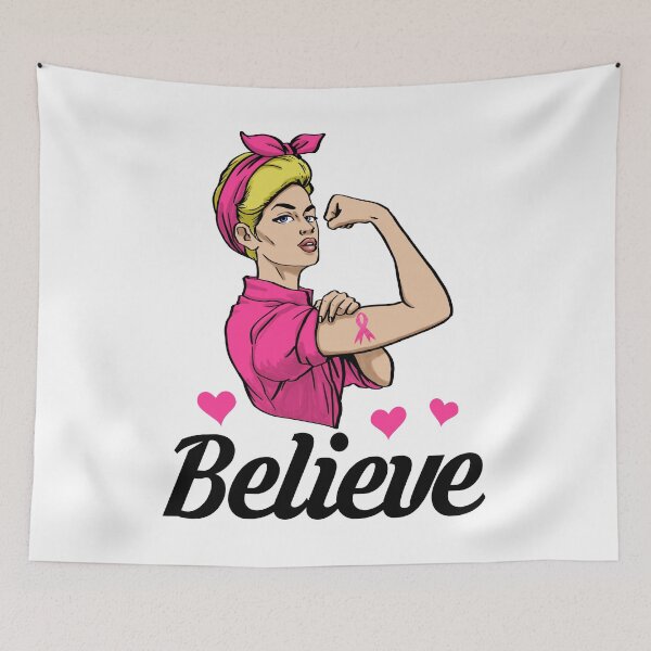 Item preview, Breast Cancer Believe designed and sold by Bendthetrend.