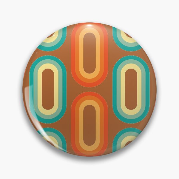 Item preview, 70's retro oval pattern designed and sold by knappidesign.