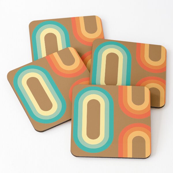 Item preview, 70's retro oval pattern designed and sold by knappidesign.