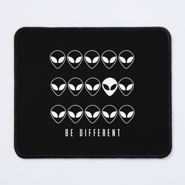 Item preview, BE DIFFERENT - ALIEN (white) designed and sold by eileendiaries.