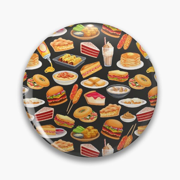 Item preview, Assorted Food Pattern designed and sold by Alicia Chee.