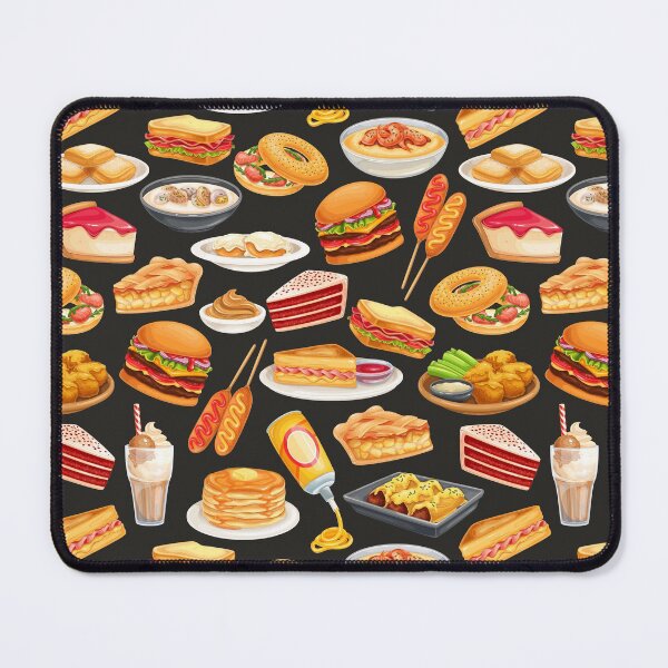 Item preview, Assorted Food Pattern designed and sold by Alicia Chee.
