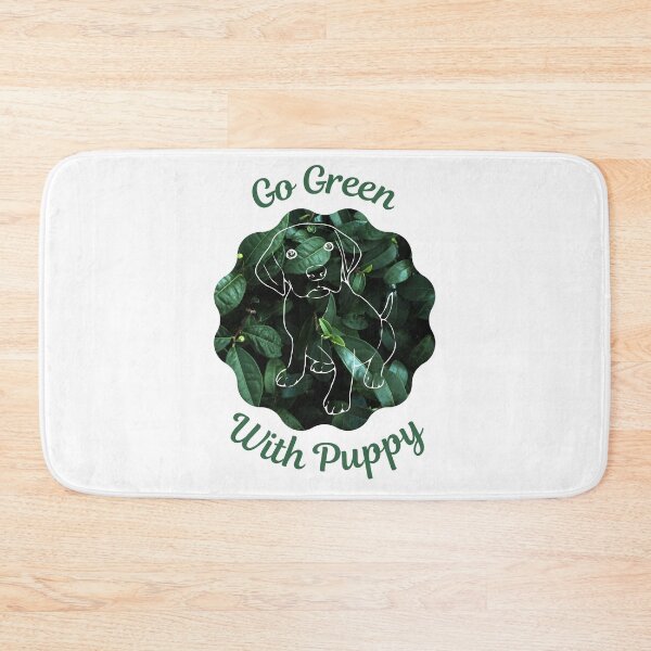 Item preview, Go Green With Puppy designed and sold by kucingmaikan.