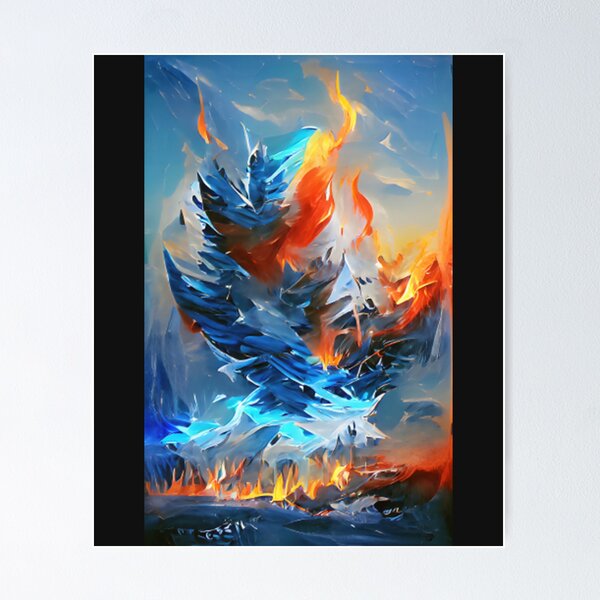 Game of Thrones Fire & Blood Targaryen Logo Giclee