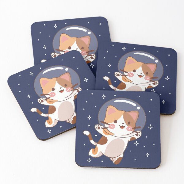 Item preview, Kawaii Space cat designed and sold by Kawaii-Bappa.