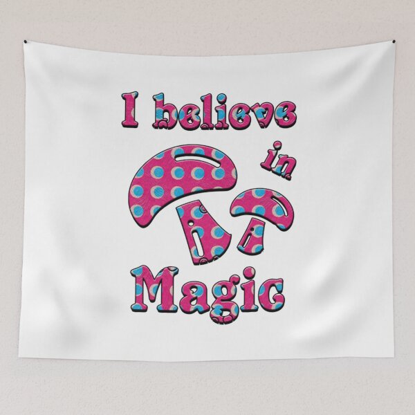 Item preview, I Believe In Magic Mushrooms T-Shirti believe in magic - mushrooms  designed and sold by CasserlyAve.