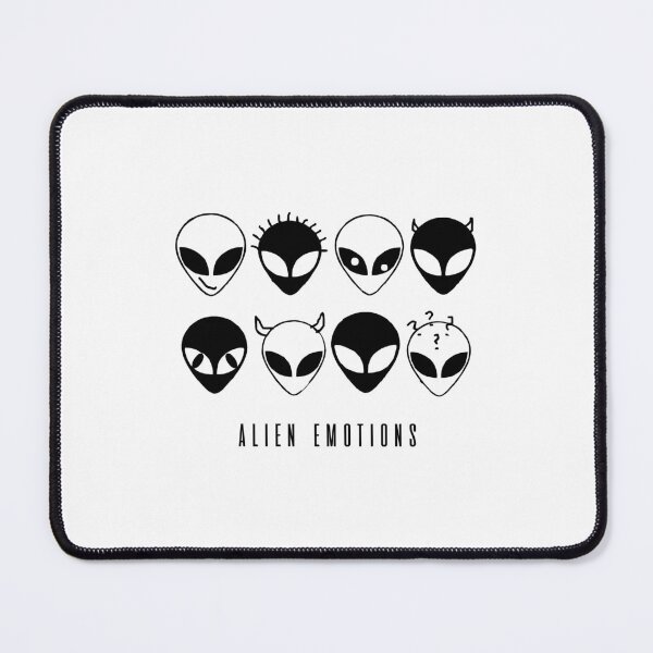 Item preview, ALIEN EMOTIONS (black) designed and sold by eileendiaries.