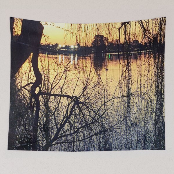 Item preview, Sunset river  designed and sold by Louise-Carson.