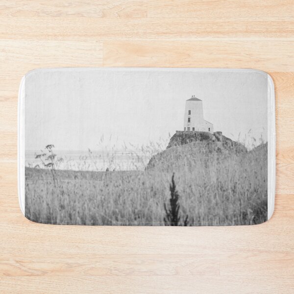 Item preview, Twr Mawr lighthouse black and white designed and sold by cdkphotos.