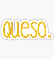 Queso Sticker