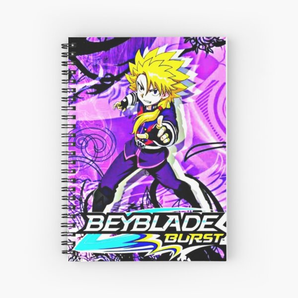 Beyblade Burst Spiral Notebook For Sale By Sophia Ar Redbubble