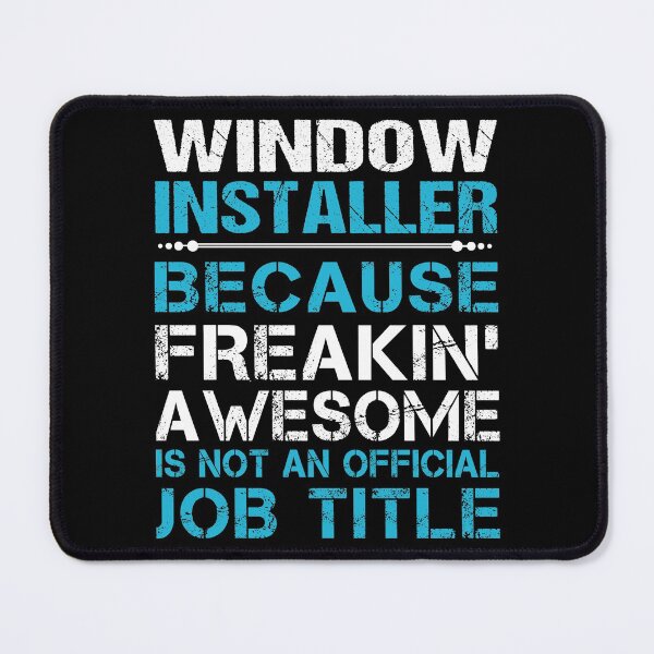 Item preview, Window Installer T Shirt - Freaking Awesome Job Gift Item Tee designed and sold by oetate4774.