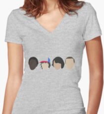 Stranger Things Women's Fitted V-Neck T-Shirt
