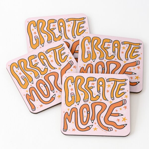 Item preview, Create More designed and sold by doodlebymeg.