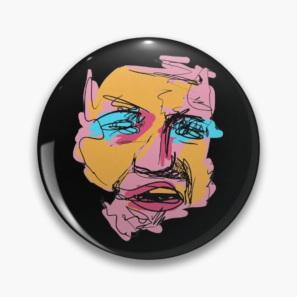 Item preview, Abstract Color Face Artwork designed and sold by shopPraPra.