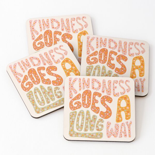 Item preview, Kindness Goes A Long Way designed and sold by doodlebymeg.