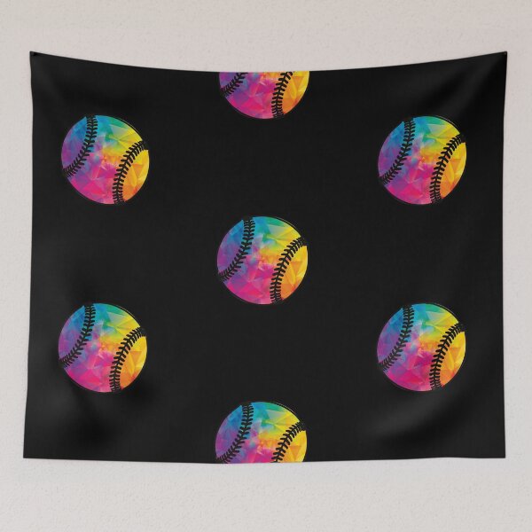 Item preview, Geometric Softball Cool Shape Low Poly Softball Gifts designed and sold by ferdaousseshop.