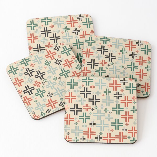 Item preview, Retrotaidetta, Retro Style Color and Cross Pattern designed and sold by BesanoStyle.