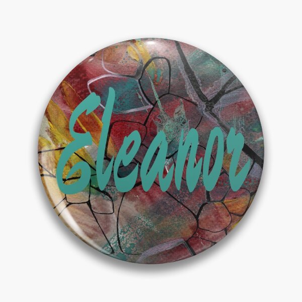 Item preview, Eleanor, nombre de Eleanor, nombre de las niñas de Eleanor diseño colorido abstracto designed and sold by Areashor.
