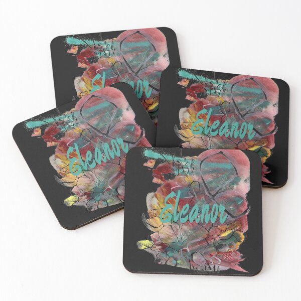 Item preview, Eleanor, Eleanor name, Eleanor girls name abstract colourful design designed and sold by Areashor.