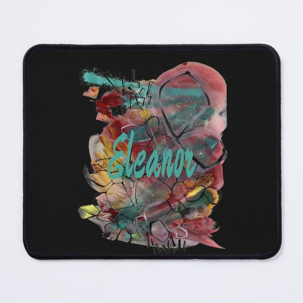 Item preview, Eleanor, Eleanor name, Eleanor girls name abstract colourful design designed and sold by Areashor.