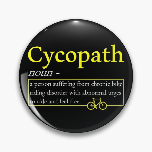Item preview, Cycopath Definition Funny Cyclist Bike Pun Meaning Gif Biker Gift for Bicycle Lover Cycling Addict designed and sold by ferdaousseshop.