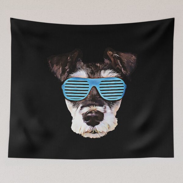 Item preview, Cool Schnauzer Face designed and sold by csoDesign.