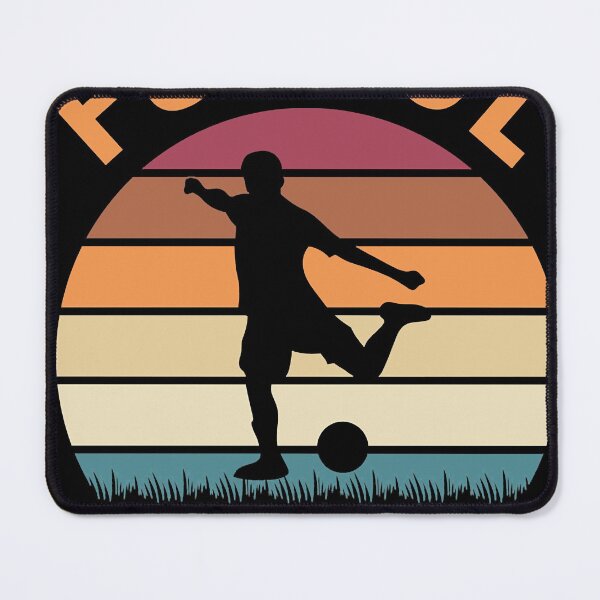 Item preview, Fútbol Is Life Football and Soccer Lover Vintage Retro Sunset Essential designed and sold by ZaydieIn.