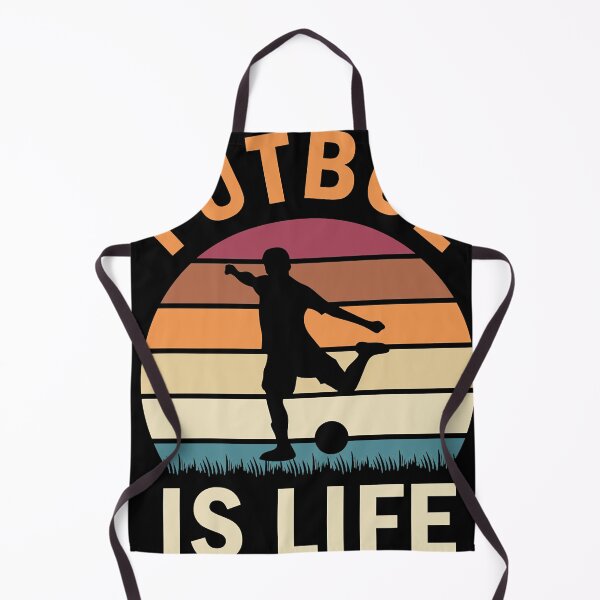 Item preview, Fútbol Is Life Football and Soccer Lover Vintage Retro Sunset Essential designed and sold by ZaydieIn.