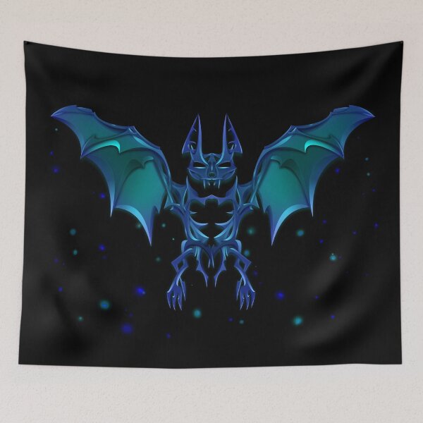 Item preview, Ice Blue Metallic Bat  designed and sold by jc007.