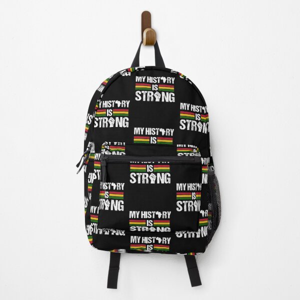 Item preview, Black History Month Quotes: My History Is Strong designed and sold by AMINE ★★★★★.