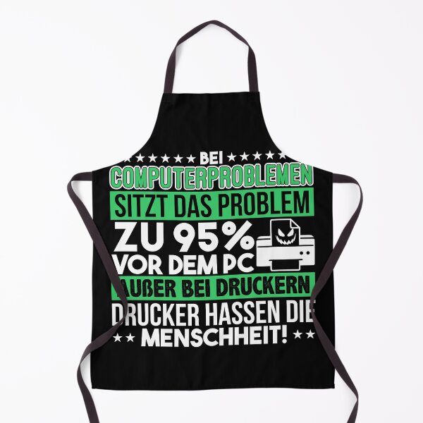 Artikelvorschau, Bei Computerproblemen sitzt das Problem vor dem PC entworfen und verkauft von PlatonisDesign.