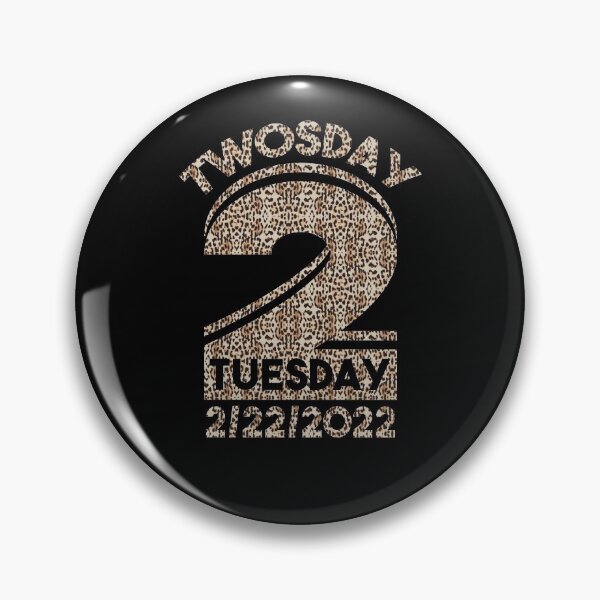 Item preview, Twosday Tuesday February 22nd 2022 , Funny 2/22/22 Leopard designed and sold by SaliDesigner.