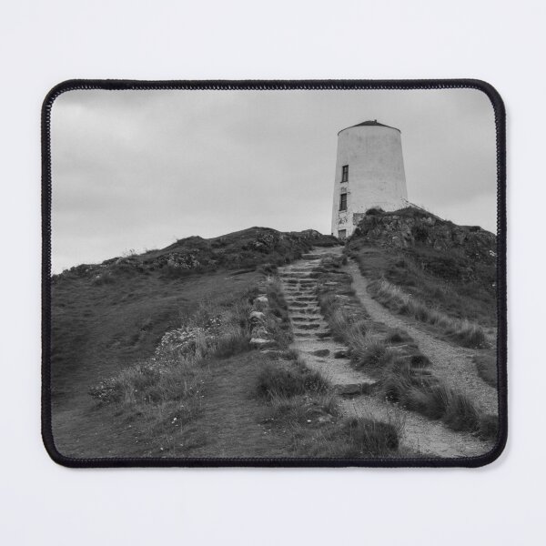 Item preview, Twr Mawr lighthouse monochrome designed and sold by cdkphotos.
