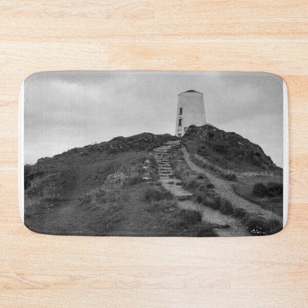 Item preview, Twr Mawr lighthouse monochrome designed and sold by cdkphotos.