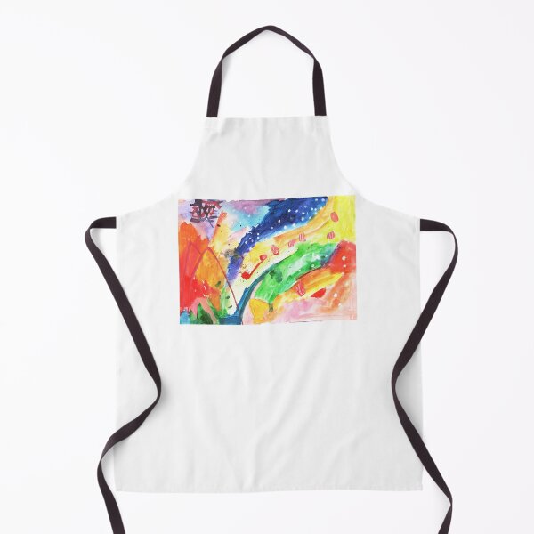 Item preview, Watercolor and gouache abstract fantasy painting. designed and sold by lausn.