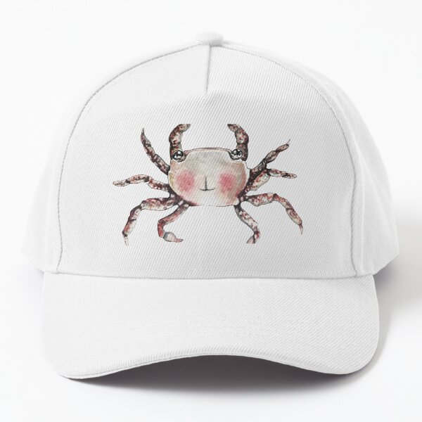 Blushing Crab Baseball Cap