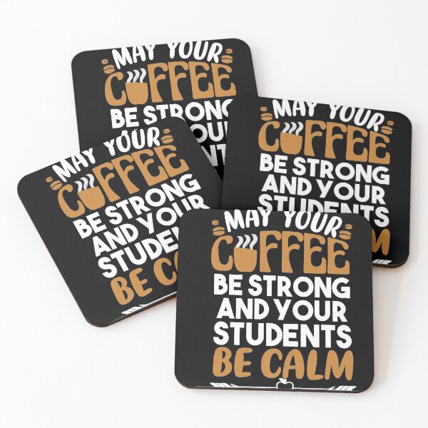 Item preview, Copy of Funny Teacher's Blessing- Valentine’s Day- Teacher appreciation, strong coffee calm students designed and sold by Heddar Badreddine.