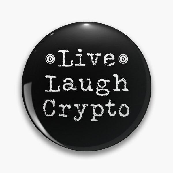Item preview, Funny Crypto Gift Live Laugh Bitcoin Cryptocurrency Investor designed and sold by carlhunt99.